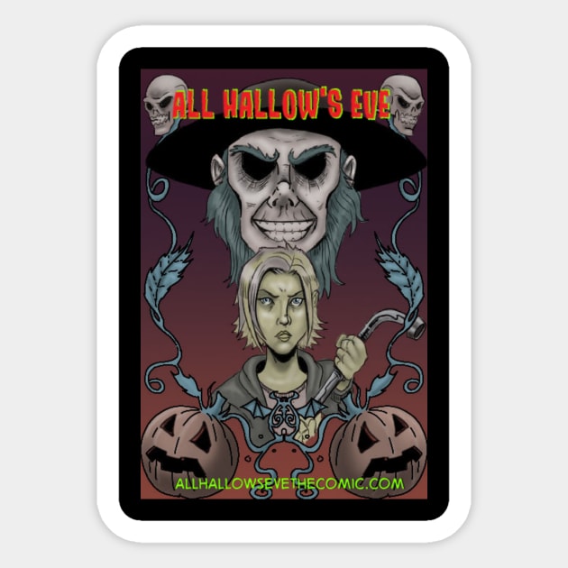 All Hallow's Eve Sticker by Faceofjimboe